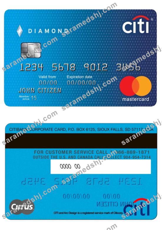 USA Citibank MasterCard